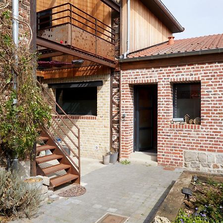 Ferienwohnung Superbe Grange Reamenagee Fampoux Exterior foto