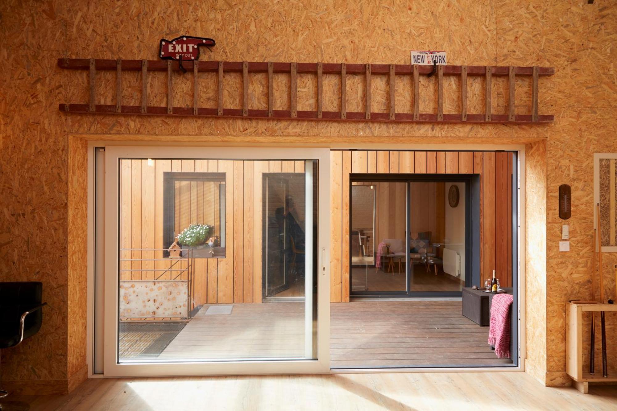 Ferienwohnung Superbe Grange Reamenagee Fampoux Exterior foto