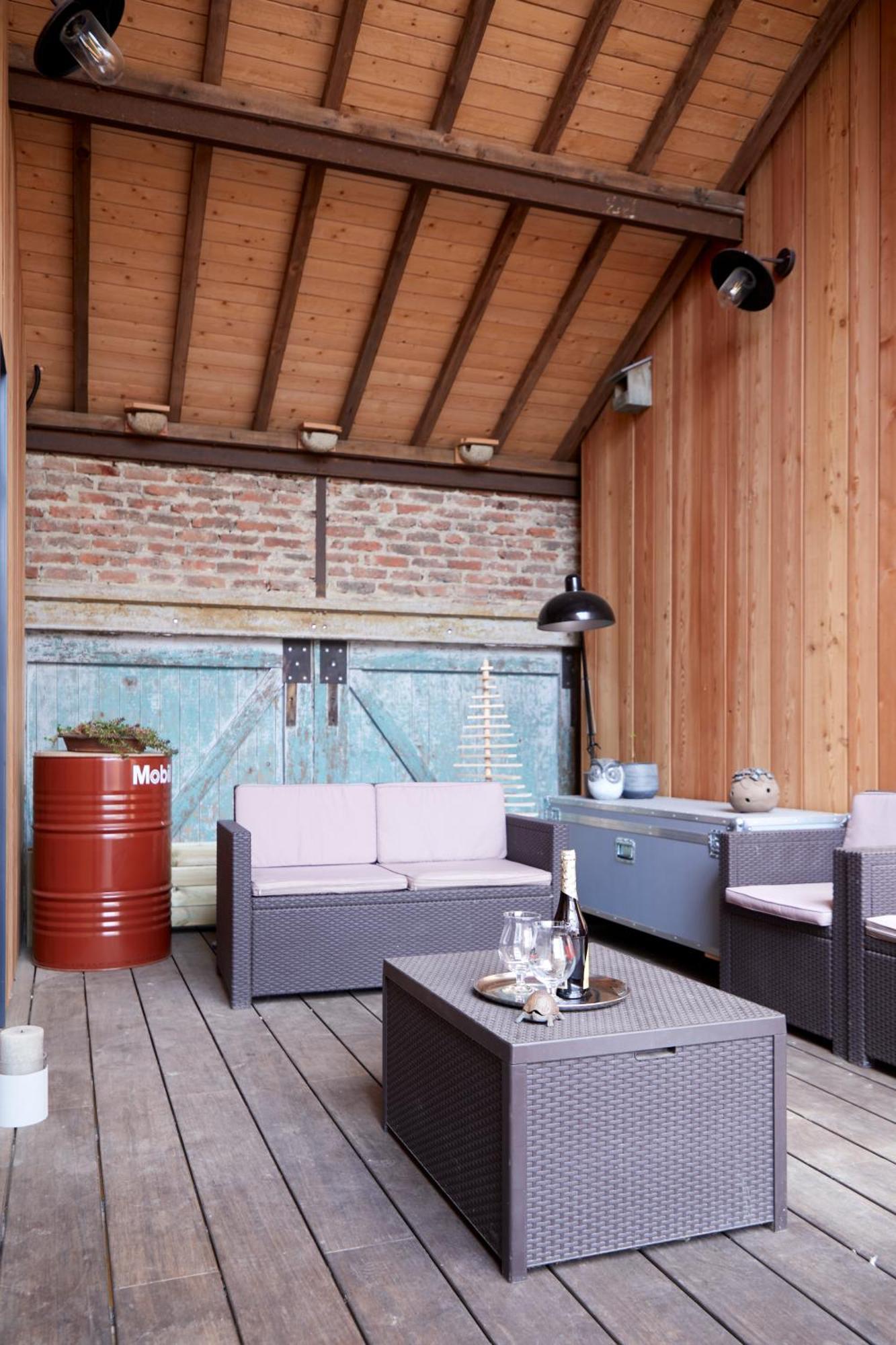 Ferienwohnung Superbe Grange Reamenagee Fampoux Exterior foto