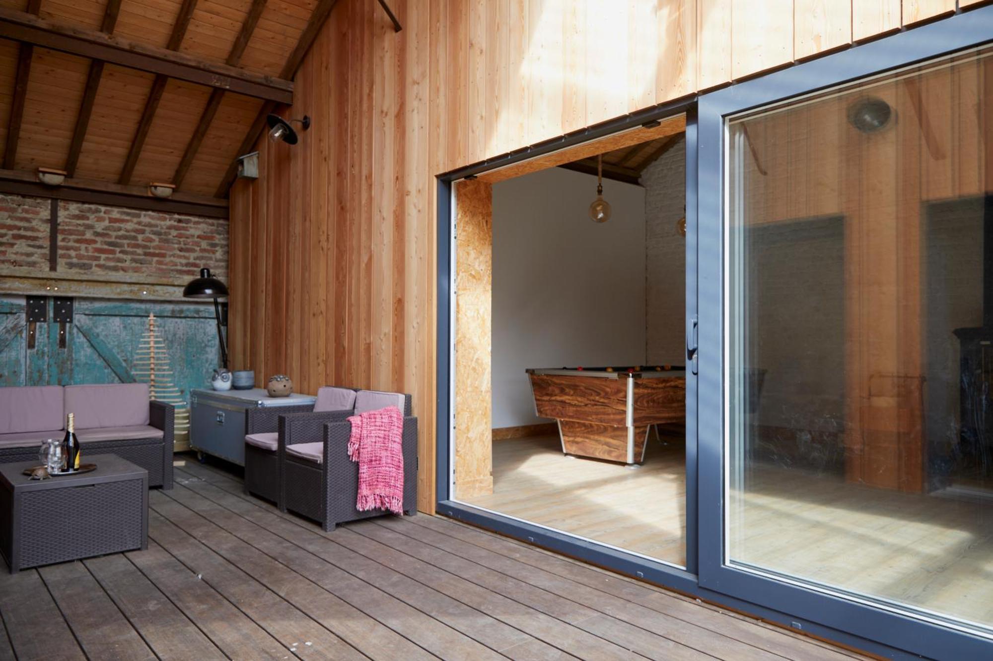 Ferienwohnung Superbe Grange Reamenagee Fampoux Exterior foto