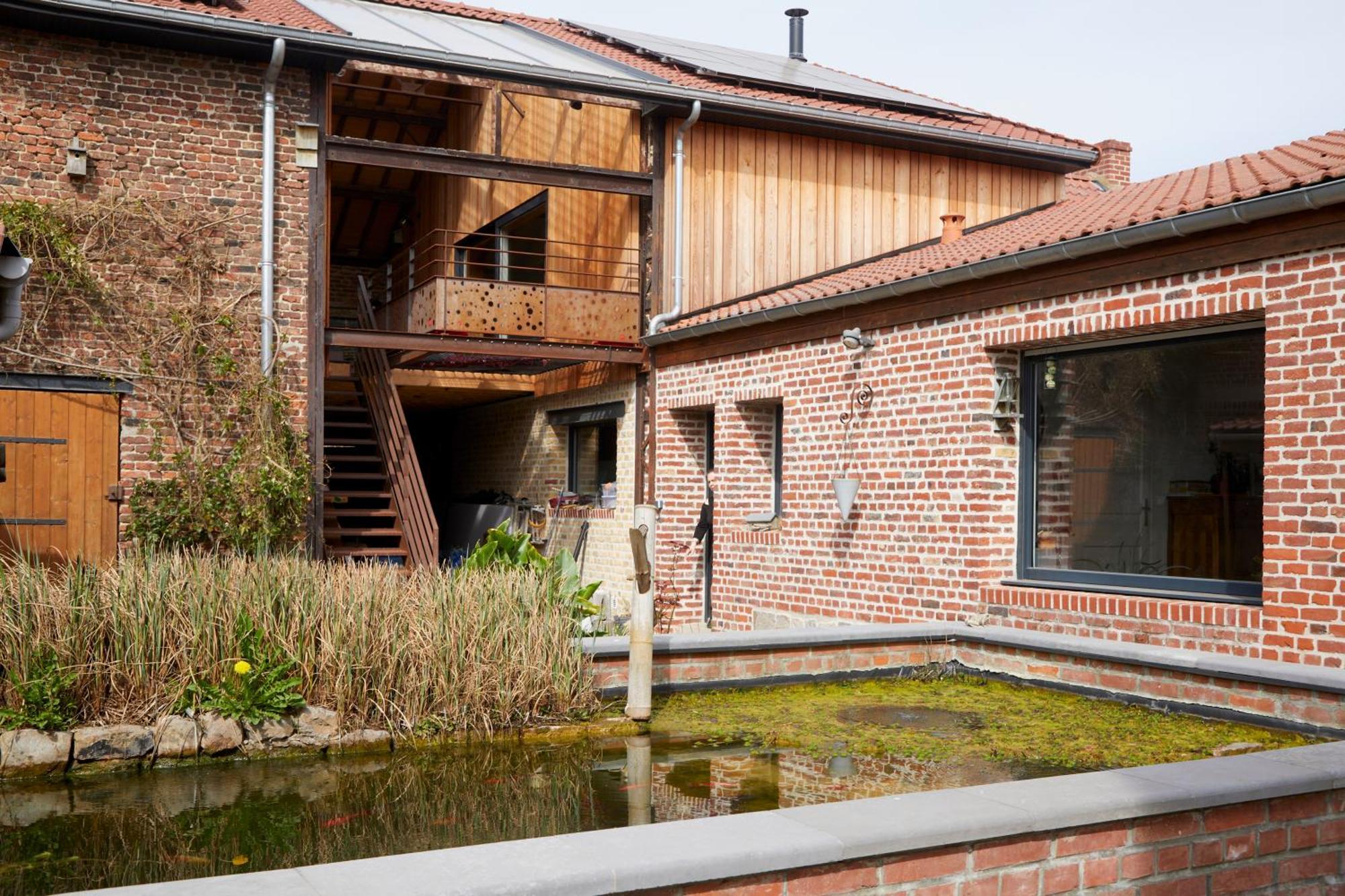 Ferienwohnung Superbe Grange Reamenagee Fampoux Exterior foto