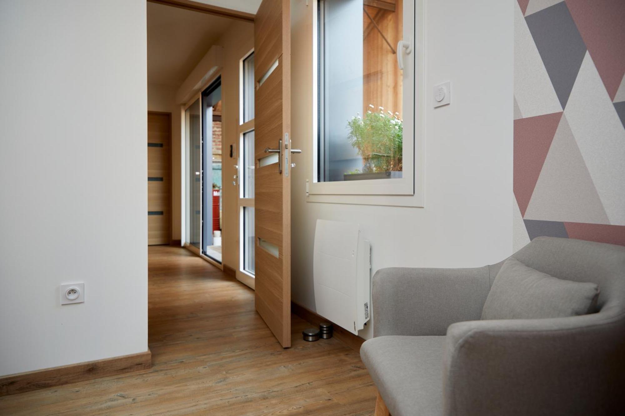 Ferienwohnung Superbe Grange Reamenagee Fampoux Exterior foto