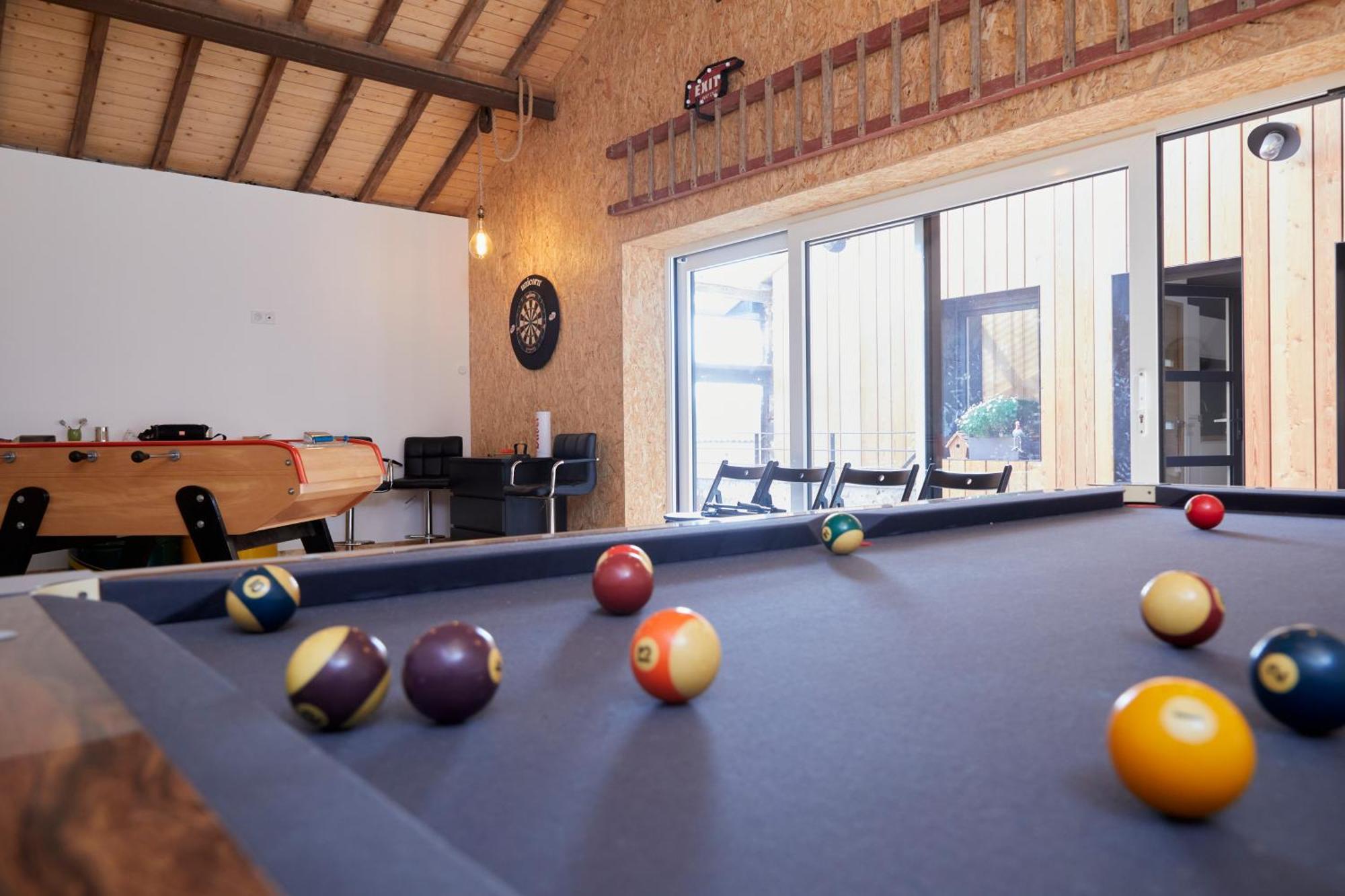 Ferienwohnung Superbe Grange Reamenagee Fampoux Exterior foto