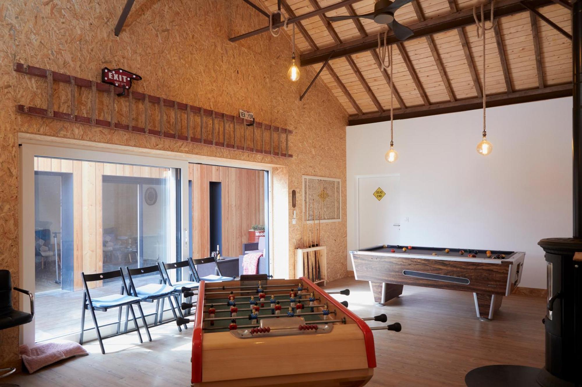 Ferienwohnung Superbe Grange Reamenagee Fampoux Exterior foto